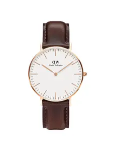 Daniel Wellington Unisex Classic Bristol Round Analogue Watch- DW00100039