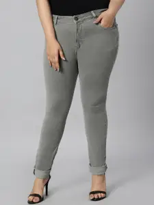 ZUSH Women Mid-Rise Stretchable Cotton Jeans