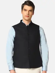 Blackberrys Slim-Fit Bandhgala Nehru Jacket