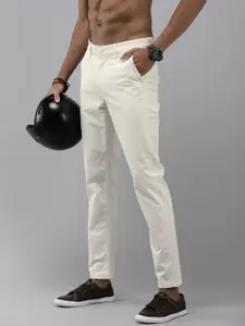 Roadster Men Slim Fit Chinos Trousers
