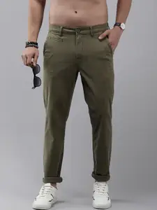Roadster Men Slim Fit Chinos Trousers