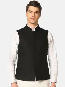 Blackberrys Slim-Fit Bandhgala Nehru Jacket
