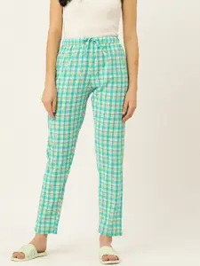 DressBerry Checked Cotton Lounge Pants