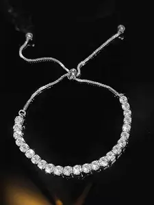 Peora Silver-Plated Charm Bracelet