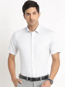 Turtle Modern Micro Ditsy Printed Pure Cotton Formal Shirt