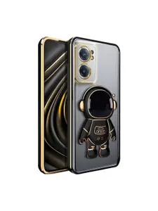Karwan OnePlus Nord CE2 Chrome 3D Astronaut Holster OnePlus Nord CE2 Phone Back Cover