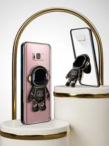 Karwan Samsung S8 Mobile Back Case With Astronaut Holster Stand
