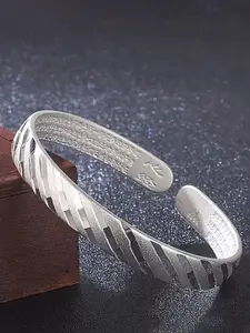 MYKI Silver-Plated Cuff Bracelet