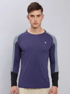 Technosport Long Raglan Sleeves Antimicrobial Slim Fit T-shirt