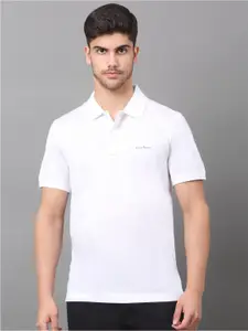 LOUIS STITCH Polo Collar Slim Fit Cotton Dry fit T-shirt