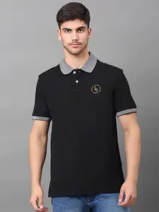 LOUIS STITCH Polo Collar Slim Fit Cotton Dry fit T-shirt