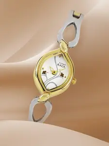 Titan Raga Women Silver-Toned Dial Watch NE2455BM01