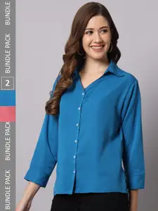 Funday Fashion Pack 2 Opaque Casual Shirt