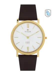 Titan Edge Men White Analogue watch NL679YL01