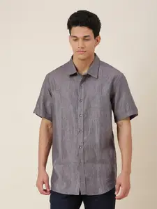 Fabindia Short Sleeve Linen Casual Shirt