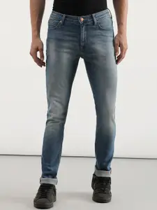 Lee Men Bruce Skinny Fit Heavy Fade Cotton Jeans