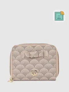 Caprese Greta Women Beige Small Wallet