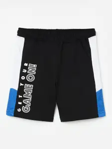 Fame Forever by Lifestyle Boys Typography Printed Pure Cotton Sports Shorts
