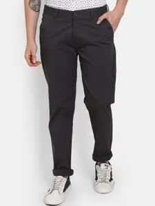 V-Mart Men Slim Fit Cotton Casual Trousers