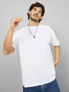 Styli Waffle Knit Oversized T-Shirt
