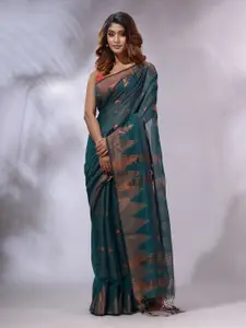 Charukriti Woven Design Handloom Tissue Saree