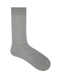 Balenzia Men Calf Length Rib Socks