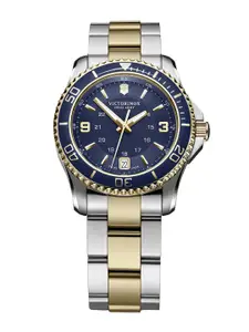 Victorinox Women Dial & Stainless Steel Bracelet Style Straps Analogue Watch 241790