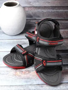 ASIAN Men Prestige-56 Textured Sports Sandals