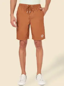 Urban Ranger by pantaloons Men Mid-Rise Slim Fit Cotton Shorts