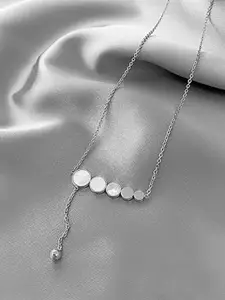 VIEN Silver-Plated Pendant Necklace