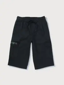 Gini and Jony Boys Mid-Rise Cotton Cargo Shorts