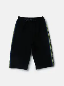 Gini and Jony Infant Mid Rise Knitted Cotton Shorts