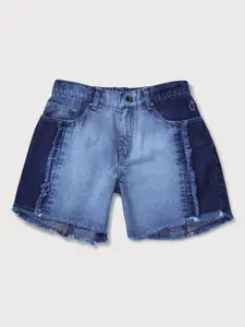 Gini and Jony Infant Washed Mid-Rise Denim Shorts