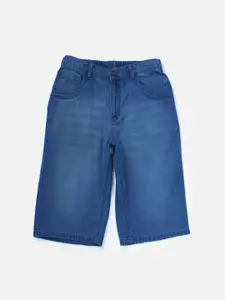 Gini and Jony Boys Mid-Rise Washed Denim Shorts