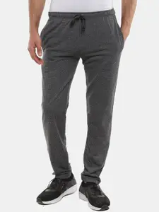 V-Mart Men Self Design Jacquard  Track Pants