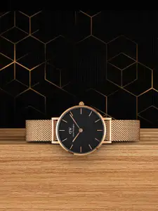 Daniel Wellington Women Petite Melrose 28mm Dial Black Watch - DW00100217