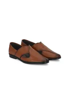 Azzaro Black Men Textured Shoe-Style Sandals
