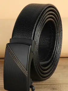 Roadster Men Textured Slider Buckle Belt