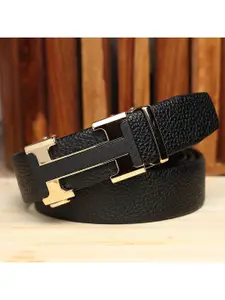 Roadster Men Textured Slider Buckle Belt