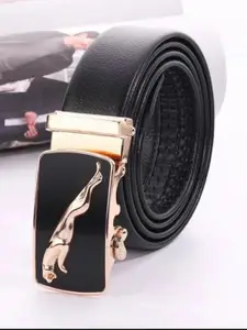 Roadster Men Black Slider Buckle Belt