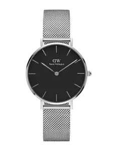 Daniel Wellington Classic Petite S Women Dial Black 32mm Round Analogue Watch - DW00100162