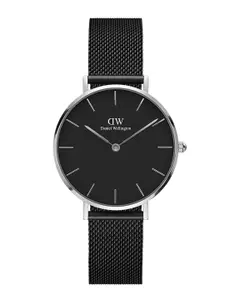 Daniel Wellington Women Petite Ashfield Dial Black 32 mm Watch