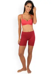 Bralux Bralux Women Skinny Fit Sports Shorts With Rapid-Dry Technology