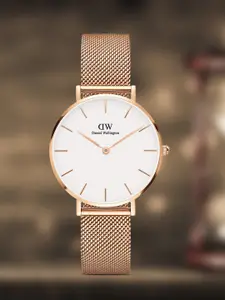 Daniel Wellington Women Petite Melrose Dial White 32 mm Watch - DW00100163