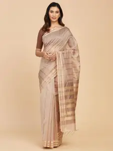 Fabindia Striped Silk Cotton Saree