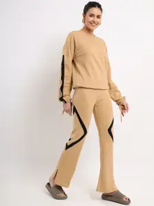 NOBERO Women Top With Trousers Co-Ords