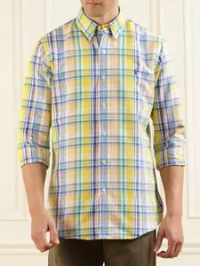 Polo Ralph Lauren Button Down Collar Tartan Checks Opaque Casual Shirt