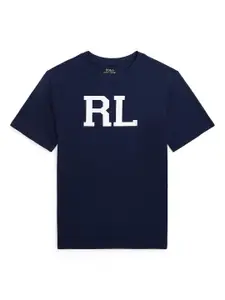 Polo Ralph Lauren Boys Brand Logo Printed Cotton T-Shirt