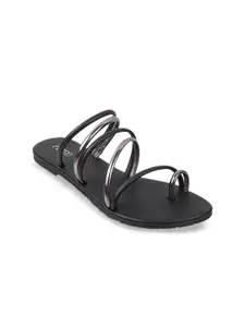 Metro Strappy One Toe Flats