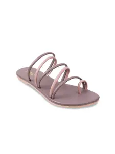 Metro Strappy One Toe Flats